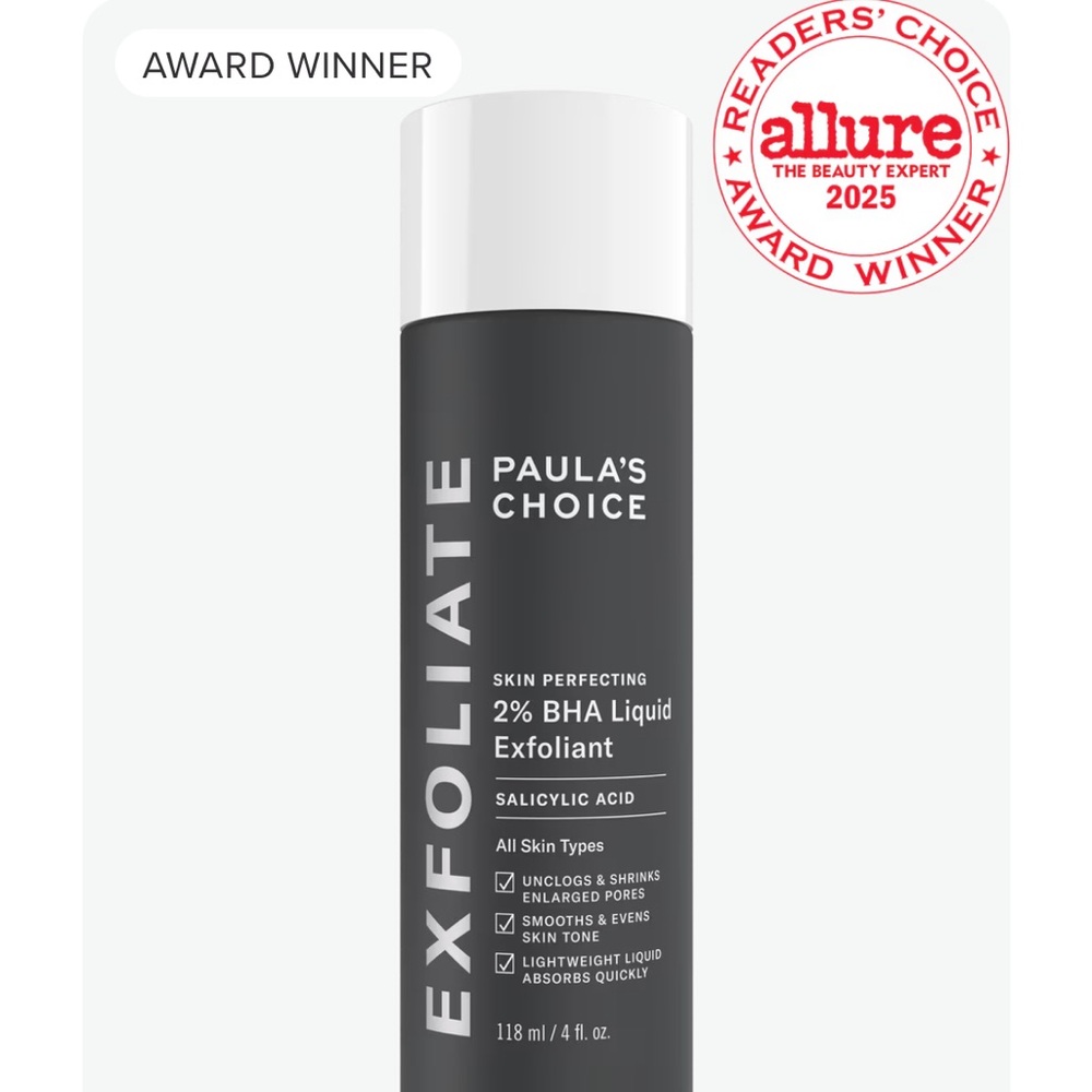(2) Paula's Choice Exfoliant with Salicylic Acid NEW - Sealed (2) NEW!!! - Picture 5 of 6